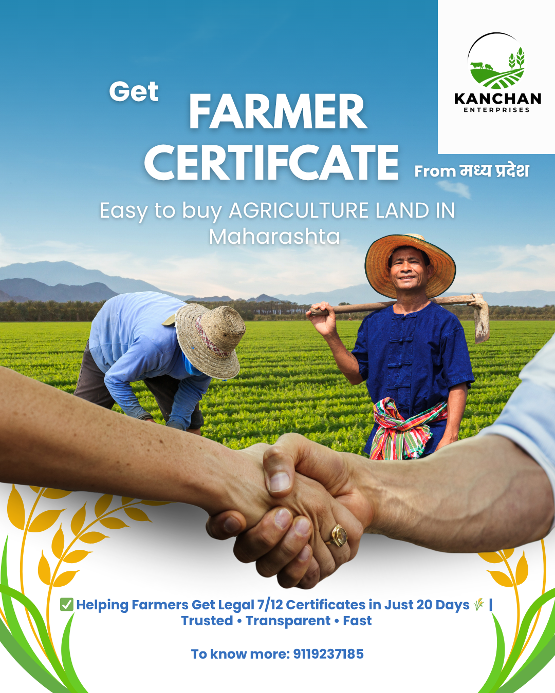Farmer certificate Provider 